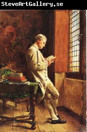 Ernest Meissonier The Reader in White